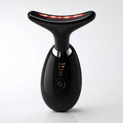 7-Color LED EMS Face & Neck Sculpting Device – Firming, Wrinkle Care & Jawline Contouring