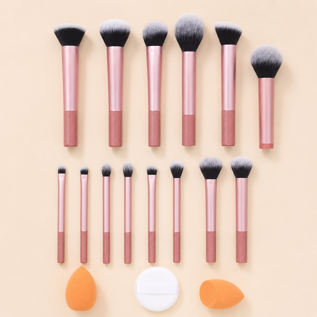 Set de Maquillaje, Precisión y Elegancia para tu Ritual de Belleza