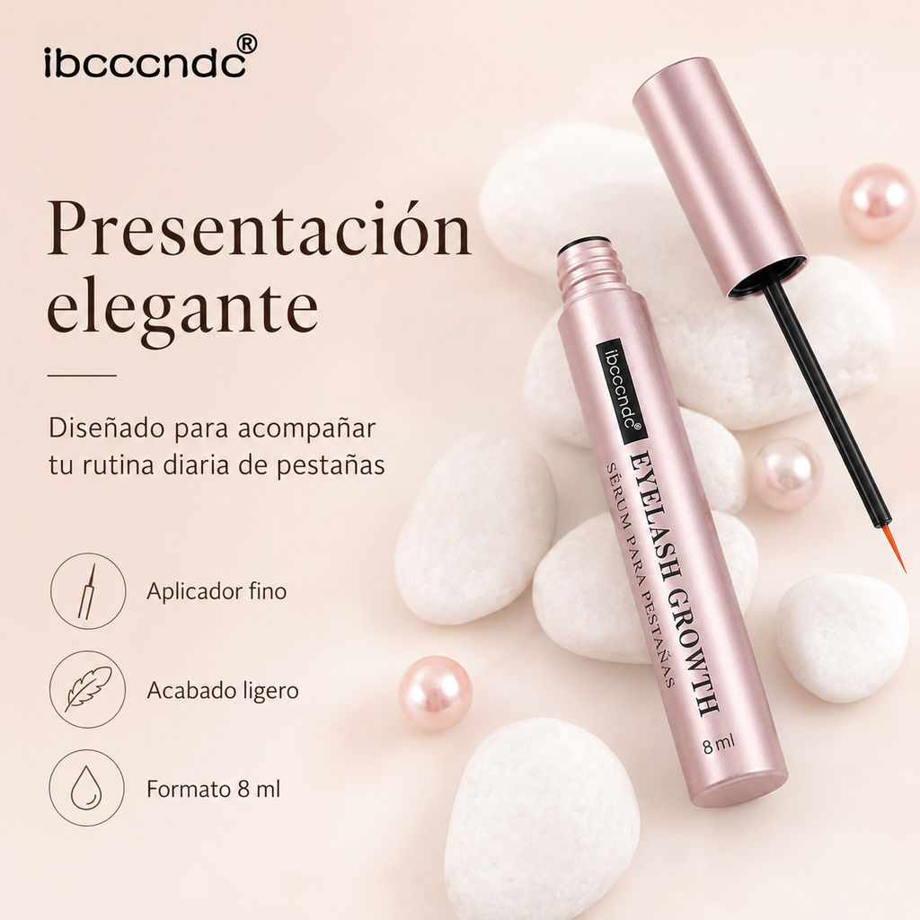 Sérum Fortalecedor de Pestañas 8 ml – Apariencia Más Larga, Densa y Definida