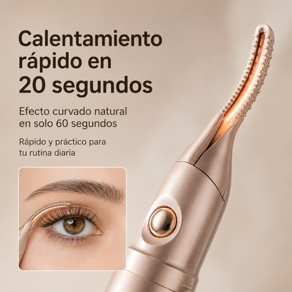 Rizador Eléctrico de Pestañas 2 en 1.  Riza, Define y Perfila tus Cejas