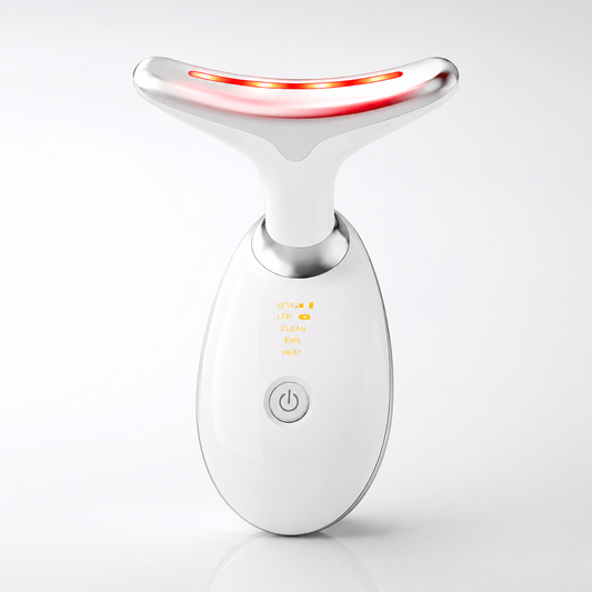7-Color LED EMS Face & Neck Sculpting Device – Firming, Wrinkle Care & Jawline Contouring